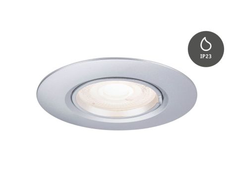 Zestaw opraw do wbudowania Starr GU10 max. 3x10W DIM 90mm IP23 230V chrom mat / tworzywo sztuczne - 5