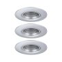 Zestaw opraw do wbudowania Starr GU10 max. 3x10W DIM 90mm IP23 230V chrom mat / tworzywo sztuczne - 2