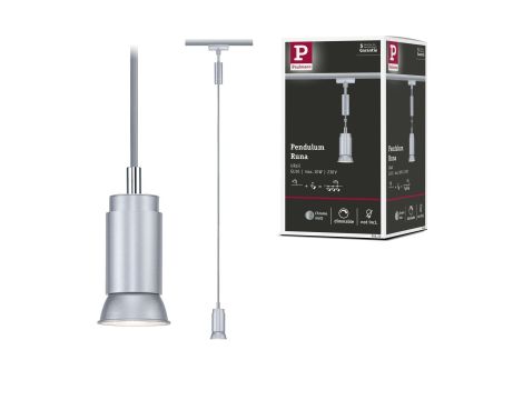 Oprawa zwieszana URail Runa max 1x10W GU10 DIM 230V chrom mat / metal - 11