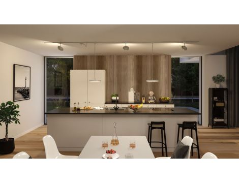 Przewód zasilający URail SH Zigbee 1m max.100W 230V chrom mat / tworzywo sztuczne - 4