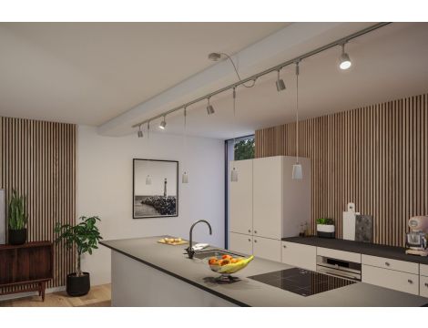 Przewód zasilający URail SH Zigbee 1m max.100W 230V chrom mat / tworzywo sztuczne - 2