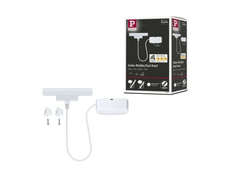 Przewód zasilający URail SH Zigbee 1m max.100W 230V biały RAL 9003 / tworzywo sztuczne - 9