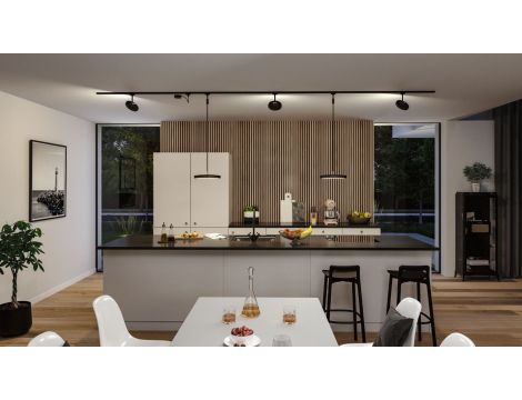 Przewód zasilający URail SH Zigbee 1m max.100W 230V czarny mat / tworzywo sztuczne - 7