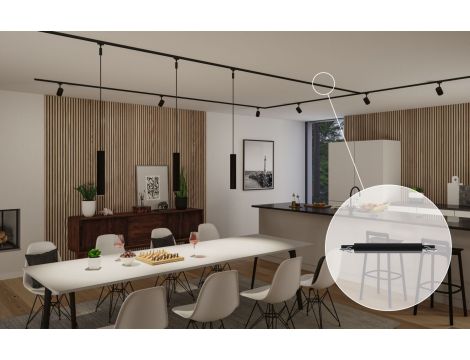 Adapter środkowy URail SH Zigbee ściemnianie/włączanie max.50W 230V czarny mat / metal - 3