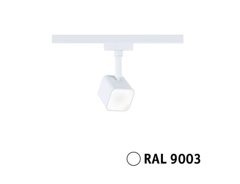 Reflektor na szynoprzewód URail Muri LED 4W 240lm 3000K 230V Biały RAL9003 / tworzywo sztuczne