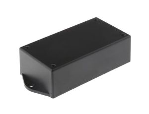 Obudowa Czarny z kołnierzem, 143.76 x 65.53 x 37.08mm, RS PRO