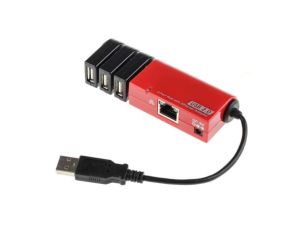 Hub USB USB 2.0 RJ45 3 USB USB A, RS PRO