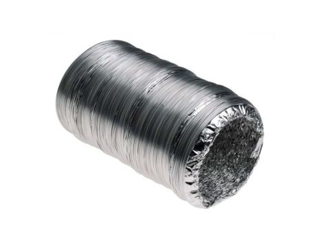 Kanały 5m Folia aluminiowa wzmacniana PVC, 100mm diameter