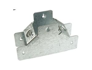 Pokrywa wewnętrzna typ T do koryta oświetlenia Stal ocynkowana Zatyczka wewnętrzna wygięta w kształcie litery T 50 x