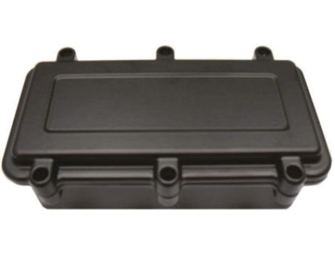 Obudowa ekranowana Czarny IP67 Silikon, 192 x 96 x 67mm, RS PRO