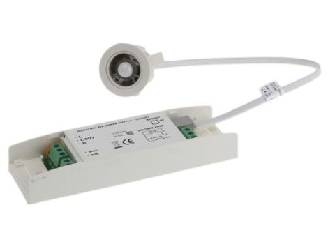 Sterownik oświetlenia, 220 → 240 V AC, zasięg 2,8 m, montaż sufitowy, Ø 28mm, RS PRO