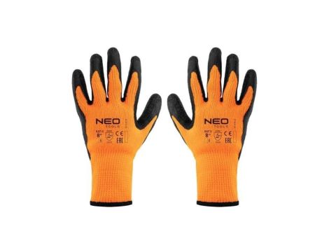 Rękawice robocze zimowe, ochronne odblaskowe rozmiar 8 pomarańczowe 97-612-8 NEO 82.0059
