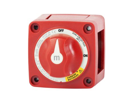 Przełącznik akumulatora Blue Sea Mini Dual Circuit Plus m-seria 6011B
