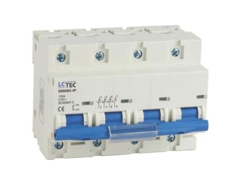 LcTec Rozłącznik izolacyjny z funkcją wyzwalacza 4P 125A EBS6BG