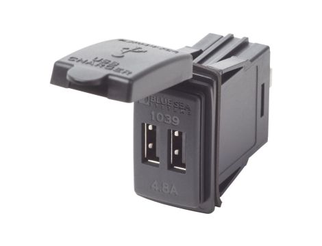 Blue Sea ładowarka 12/24 V z podwójnym USB 4,8 A