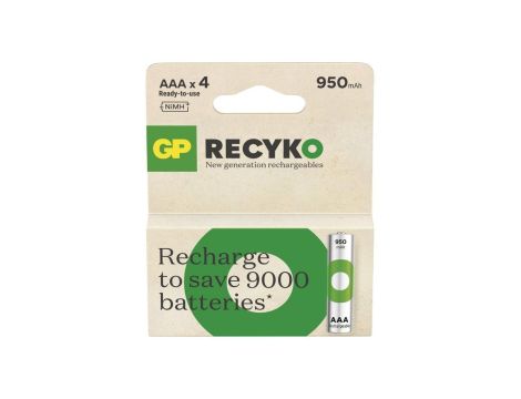 Akumulator NiMH R03 / AAA GP ReCyko 950mAh 1,2V (4szt.)