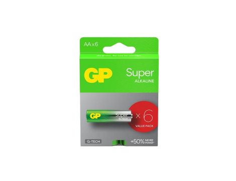 Bateria alkaliczna LR6 / AA 1,5V SUPER /6szt./