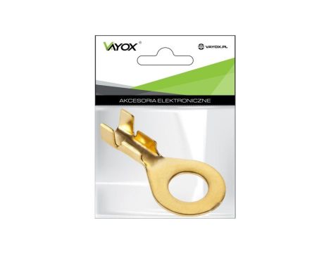 Konektor oczkowy 10mm 1.5 - 4mm2 miedziany (5 szt.) VA0302 Vayox