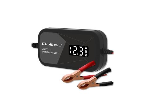 Inteligentna mikroprocesorowa ładowarka 12V 2A Prostownik do akumulatora AGM GEL LCD