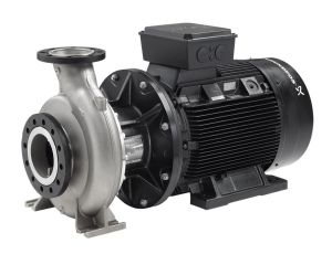 Grundfos - Jednostopniowa pompa monoblokowa z wlotem osiowym NB 40-200/217 AAF2LESBQQEHW3 98684883