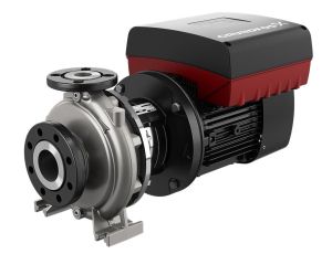 Grundfos - Jednostopniowa pompa monoblokowa z wlotem osiowym NBGE 65-50-160/162 AAF2LESBQQEFWA 98111426