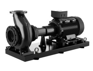 Grundfos - Jednostopniowa pompa odśrodkowa z wlotem osiowym i sprzęgłem NKG 200-150-250/226-214 BA1F2AESBAQEOW3 98753675