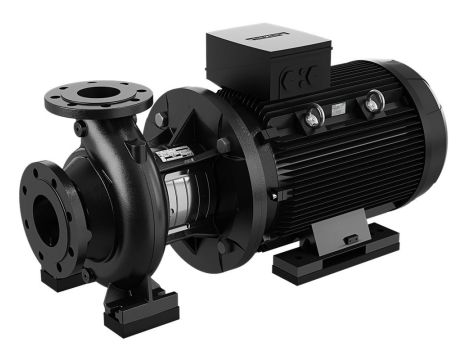 Grundfos - Jednostopniowa pompa monoblokowa z wlotem osiowym NBG 125-100-400/380 BASF2BESBAQENW5 98757163
