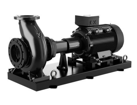 Grundfos - Jednostopniowa pompa odśrodkowa z wlotem osiowym i sprzęgłem NK 80-160/161 AA2F2AESBAQEPW1 98318465