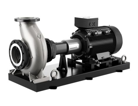 Grundfos - Jednostopniowa pompa odśrodkowa z wlotem osiowym i sprzęgłem NK 150-400/431 AA2F2NESBQQE2W3 98933467