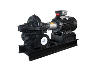 Grundfos - Niesamozasysająca, jednostopniowa pompa odśrodkowa LS 200-150-381A ,1F2BBBBVP1 110/4 99483373