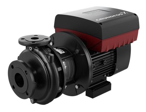 Grundfos - Jednostopniowa pompa monoblokowa z wlotem osiowym NBE 40-250/245 AASF2AESBQQEPWB 98979854