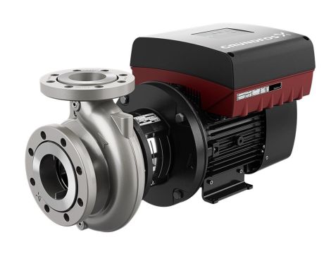 Grundfos - Jednostopniowa pompa monoblokowa z wlotem osiowym NBE 50-200/181 AAF2LESBQQENWB 99102476