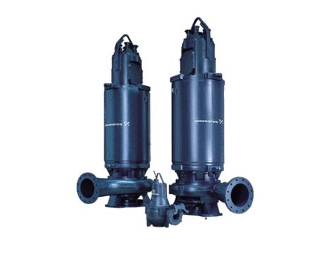 Grundfos - Pompa zatapialna do wody brudnej i ścieków S2.120.250.500.8.66H.S.520.Q.N.D.511 96811709