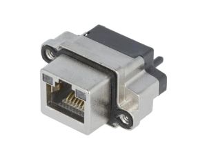 MRJR-5480-0F Gniazdo RJ45 na panel THT proste Raster otworów IP68