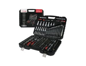 Zestaw kluczy nasadowych narzędzi 1/2 1/4 3/8 222szt nasadki bit Schmith