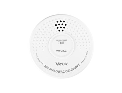 Czujnik dymu bezprzewodowy z wymienialną baterią VA0413