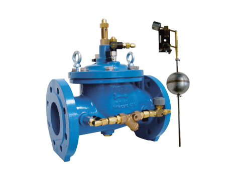 Zawór regulacyjny pływakowy (utrzymuje min./maks. poziom wody w zbiorniku) Typ C717 DN 1 1/2" Socla