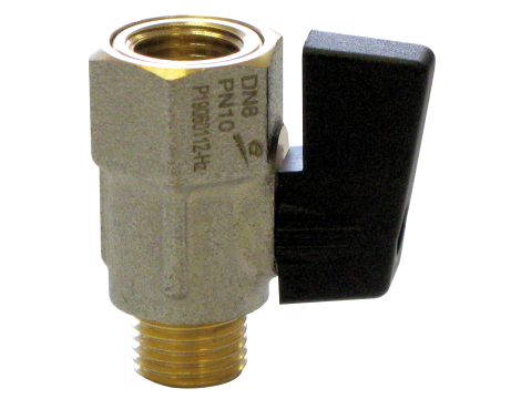 Zawór odcinający kulowy Typ Mini 3/8" DN 10 BAR 16 Socla