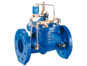 Zawór regulacyjny (zawór odcinający normalnie zamknięty) Typ C801 DN 80 Socla