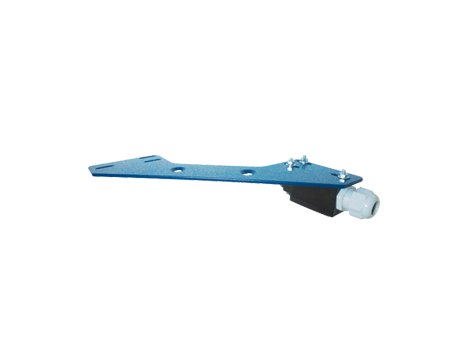 Płyta wyposażona w jeden mechaniczny wyłączniki krańcowy IP66 do montażu na dźwigni ręcznej DN 125-200 Socla