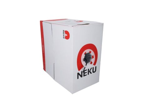 Kabel teleinformatyczny U/UTP kat.5e 350MHz zewnętrzny suchy Fca PE czarny NEKU /305m/