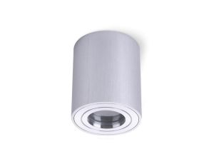 Oprawa Natynkowa HALOGENOWA Wodoodporna Aluminiowa SPOT TUBA 95mm IP44 Chrom AQUARIUS ROUND Kobi