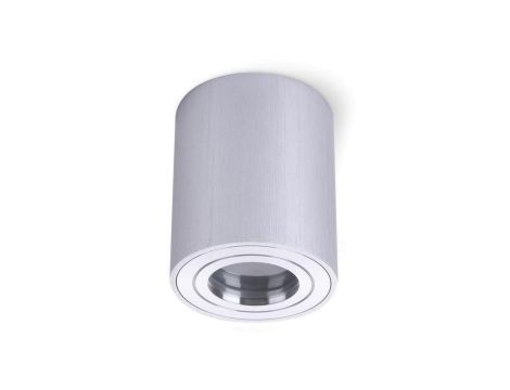 Oprawa Natynkowa HALOGENOWA Wodoodporna Aluminiowa SPOT TUBA 95mm IP44 Chrom AQUARIUS ROUND Kobi