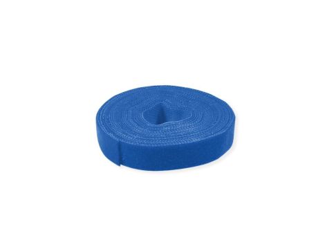 VALUE rzep na rolce, 10 mm, niebieski, 25 m