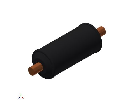 Danfoss Hermetyczny filtr odwadniacz, DML, Miedź - 023Z0071