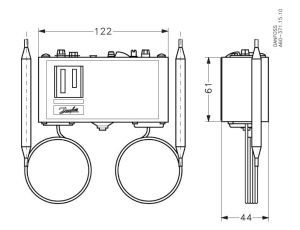 Danfoss Termostat, KP98 - 060L202466