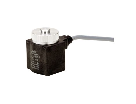 Danfoss Cewka elektromagnetyczna, BV024A, Przewód, 1.00 m, Napięcie zasilania [V] AC: 24, Produkt pakowany pojedyńczo - 018Z6120