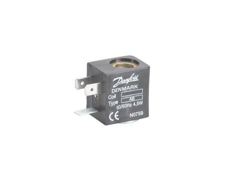 Danfoss Cewka elektromagnetyczna, AB230C, Styki płaskie DIN, Napięcie zasilania [V] AC: 230, Produkt pakowany pojedyńczo - 042N0800