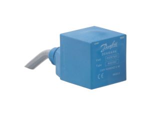 Danfoss Cewka elektromagnetyczna, AU230CS, Przewód, 1.00 m, Napięcie zasilania [V] AC: 230, Opakowanie zbiorcze dla przemysłu - 042N8651