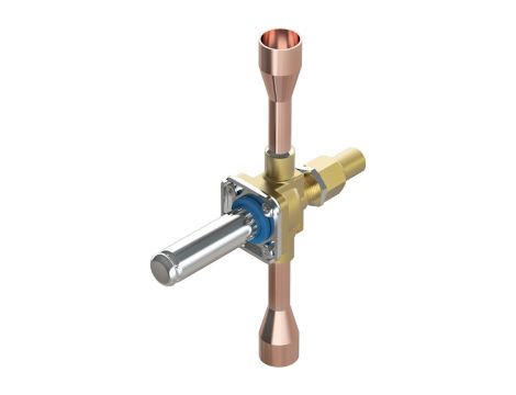 Danfoss Zawór elektromagnetyczny, EVR 8, Do lutowania, ODF, 1/2 in, Funkcja: NC - 032L7121